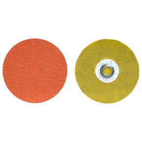 Norton 66261162333 3” Blaze R980P TS (Type II) Quick-Change Cloth Discs, 80 Grit, Ceramic Alumina, 25 pack