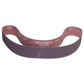 Norton 78072720865 1x42” Gemini R228 Aluminum Oxide Cloth Narrow Benchstand Belts, 320 Grit, Fine, 50 pack