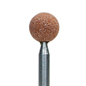 Norton 61463624397 5/8xBALLx1/4 In. Gemini 38A AO Vitrified Bond Mounted Points, Type A26, 60 Grit, 5 pack