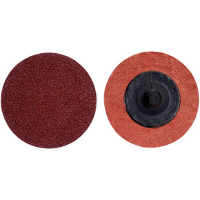 Norton 69957399714 2" Merit Aluminum Oxide TR (Type III) Quick-Change Cloth Discs, 180 Grit, 100 pack