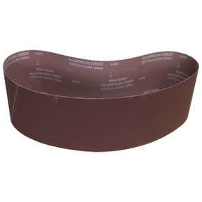 Norton 78072727961 4x36” Gemini R215/R255 Aluminum Oxide Cloth Narrow Backstand Belts, 50 Grit, Coarse, 50 pack