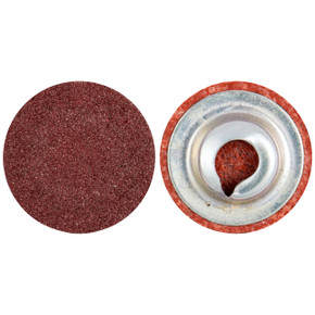 Norton 69957399606 3/4" Merit Aluminum Oxide TS (Type II) Quick-Change Cloth Discs, 80 Grit, 100 pack