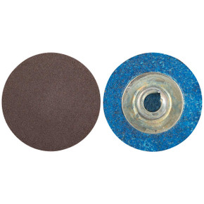 Norton 66261138090 1 In. Gemini R228 AO Coarse Grit TS (Type II) Quick-Change Cloth Discs, 60 Grit, 100 pack