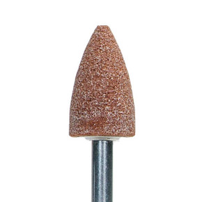 Norton 61463624388 11/16x1-1/4x1/4 In. Gemini 38A AO Vitrified Bond Mounted Points, Type A12, 60 Grit, 5 pack