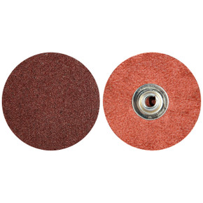 Norton 69957399641 2" Merit Aluminum Oxide TS (Type II) Quick-Change Cloth Discs, 60 Grit, 100 pack