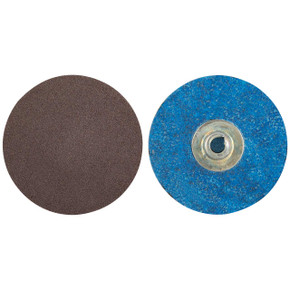 Norton 66261138145 2 In. Gemini R228 AO Medium Grit TS (Type II) Quick-Change Cloth Discs, 100 Grit, 100 pack