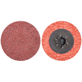 Norton 69957399765 1-1/2" Merit Aluminum Oxide TP (Type I) Quick-Change Cloth Discs, 60 Grit, 100 pack