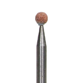 Norton 61463624474 1/8xBALLx1/8 In. Gemini 38A AO Vitrified Bond Mounted Points, Type B124, 90 Grit, 5 pack