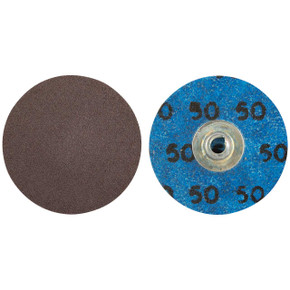 Norton 66261138160 2 In. Gemini R228 AO Coarse Grit TS (Type II) Quick-Change Cloth Discs, 50 Grit, 100 pack