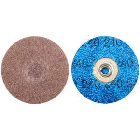 Norton 66261138137 2 In. Gemini R228 AO Very Fine Grit TS (Type II) Quick-Change Cloth Discs, 240 Grit, 100 pack