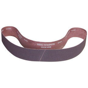 Norton 78072769216 4x48” Gemini R228 Aluminum Oxide Cloth Narrow Backstand Belts, 100 Grit, Medium, 10 pack