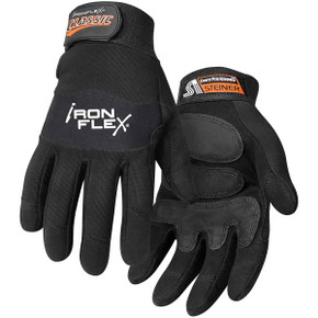 Steiner 0961 IronFlex Classic Synthetic Leather Palm Mechanics Gloves X-Large