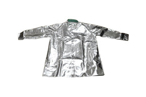 Tillman 8230 40" 19 oz. Aluminized Carbon Kevlar Protective Jacket, Medium