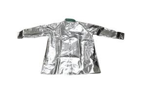 Tillman 8230 36" 19 oz. Aluminized Carbon Kevlar Protective Jacket, Medium