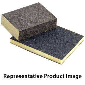 United Abrasives SAIT 86357 2-1/2x3-3/4x1 Premium Abrasive Hi Density Sanding Blocks 100 Grit, 24 pack