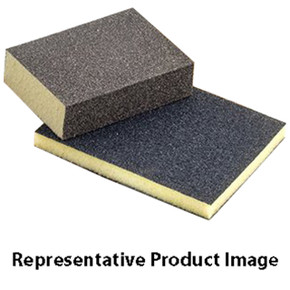 United Abrasives SAIT 86477 3-3/4x4-3/4x1/2 Premium Abrasive Fabric Reinforced Sanding Pads 100 Grit, 24 pack