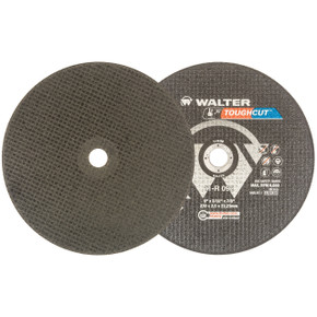 Walter 11R092 9x3/32x7/8 TOUGHCUT Cut-Off Wheels Type 1 Grit A30, 25 pack
