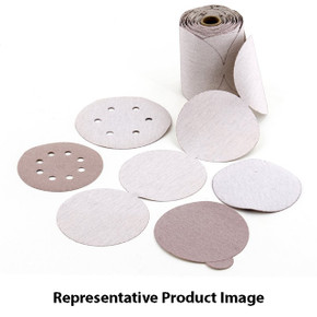 United Abrasives SAIT 37531 5" 4S Premium Hook and Loop Paper Discs with 5 Vacuum Holes 320C Grit, 50 pack