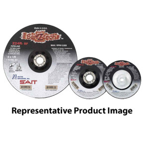 United Abrasives SAIT 22623 6x1/8x7/8 Z24R Z-Tech Pipeline Cutting Grinding Wheels, 25 pack