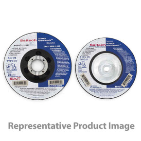 United Abrasives SAIT 22289 7x1/8x5/8-11 Saitech Pipeline Premium Cutting Grinding Wheels, 10 pack