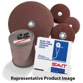 United Abrasives SAIT 52850 7x7/8 Bulk 3A Premium Aluminum Oxide Fiber Grinding Discs 50 Grit, 100 pack