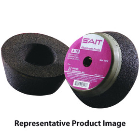 United Abrasives SAIT 26010 5x2x5/8-11 A16 Plain Backed Tough Grinding General Purpose Cup Stones, 6 pack