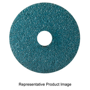 United Abrasives SAIT 59524 5x7/8 Blue Line Zirconium Z Series Aggressive Grinding Fiber Discs 24 Grit, 20 pack