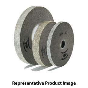 United Abrasives SAIT 77815 6x1x1 Non-Woven Convolute Deburring Wheels 8SF Medium Density Fine Grade, 3 pack