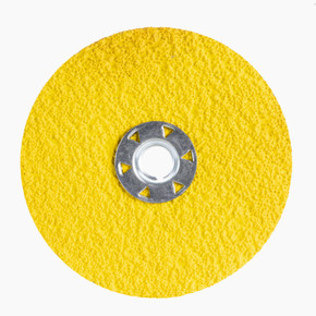 Norton 66254430119 7" RazorStar Fiber Locking Disc Speed-Change 36 Grit CA, 25 pack