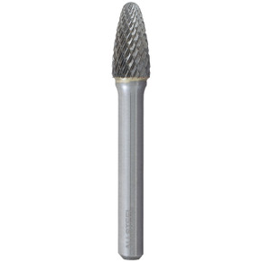 Walter 01W314 3/8x3/4 ALLSTEEL Double Cut Carbide Burr Type SF-3 Tree