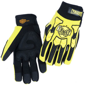 Trust Protection 3610M Super Premium Synthetic Leather Mechanics Glove, Medium