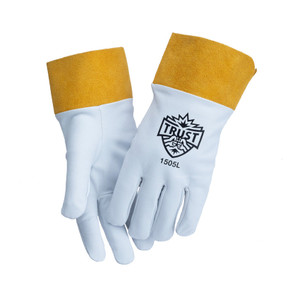 Trust Protection 1505XS Premium Kidskin TIG Welders Glove 2” Cuff, X-Small
