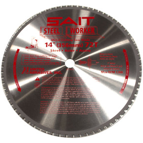 United Abrasives-SAIT 77972 14x1 Steel Worker Metal Cutting Carbide Blade