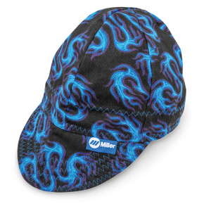 Miller 286972 HeadThreads Welding Cap, Blue Flame, Size 7-1/4"