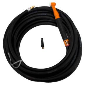Weldtec Rocker R-9V-25R TIG Torch Kit, Valve, 25'