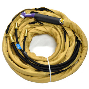 Weldtec Speedway SW-320SA-25DX Deluxe TIG Torch Kit, Speed Angle, 25', Braided