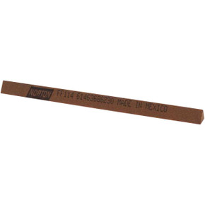 Norton 61463686230 4x1/4x1/4 In. India AO Triangular Abrasive Files, Fine Grit, 5 pack