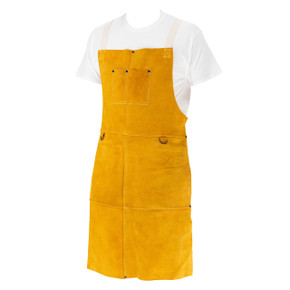 Black Stallion JL1542-TN CORE Split Cowhide Bib Apron, 42" Length