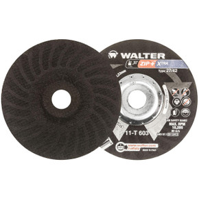 Walter 11T603 6x1/16x7/8 ZIP+ XTRA Heavy Duty Cut-Off Wheels Type 27 Grit A36, 25 pack