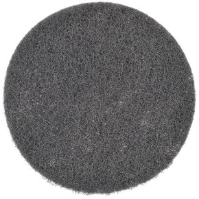 Walter 07R613 6" Quick-Step Blendex Discs Non-Woven Hook & Loop Surface Conditioning Discs Medium Grit Black, 20 pack