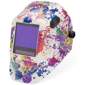 Lincoln Electric K5133-5 VIKING 3350 ADV Auto Darkening Welding Helmet with 4C Lens Technology, Creative Spark