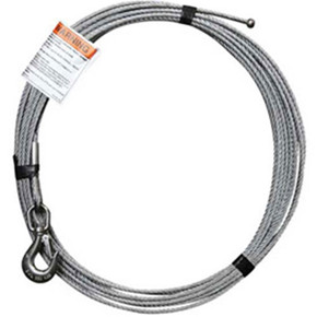 OZ OZGAL.25-55B Cable Assembly, Galvanized, 1/4" x 55 ft
