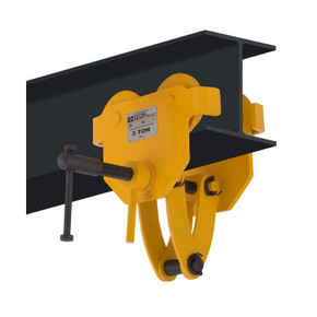 OZ OZ3QAT Quick Adjust Beam Trolley, Load Capacity 3 Ton, 6000 lbs