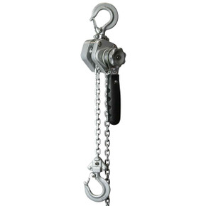 OZ OZIND025-5LH Industrial Lever Hoist, Load Capacity .25 Tons, 500 lb, 5 ft Lift