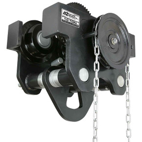 OZ OZ10GBT Geared Beam Trolley, Load Capacity 10 Ton, 20000 lbs