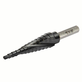 Walter 01W001 1/8" - 1/2" Multi-Step Drill, Spiral Flute, ICECUT Coating