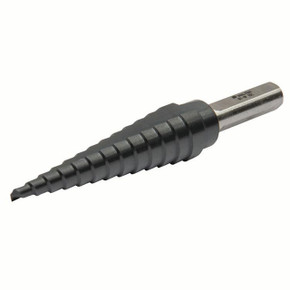 Walter 01W101 1/8" - 1/2" Multi-Step Drill, Straight Flute, ICECUT Coating