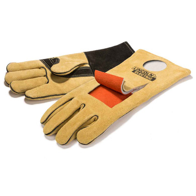 Lincoln Electric K4082 Heavy Duty MIG/Stick Welding Glove, Large