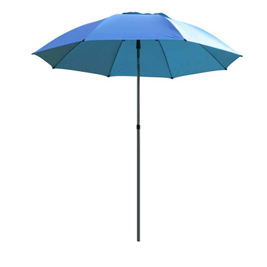 Black Stallion UB200 Core Flame-Resistant Industrial Umbrella, Blue