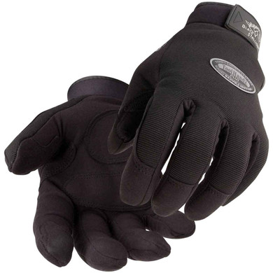 Black Stallion 99PLUS-BLK ToolHandz Plus Original Mechanics Gloves, Black, Medium